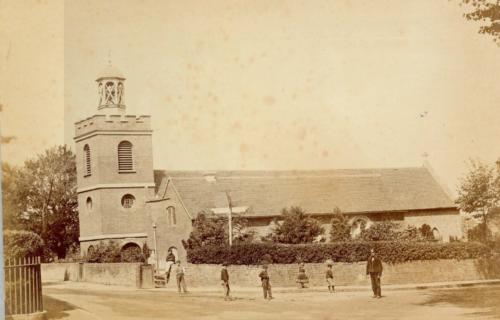 Figure 1 The Parish Church of St Mary, Teddington, 1900